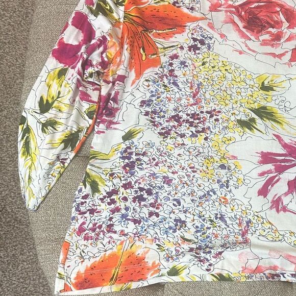Vintage Chico’s Floral Top - Picture 11 of 16